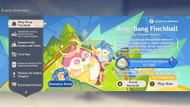 The Bing-Bang Finchball event is available to play for the next 12 days (Image via HoYoverse)